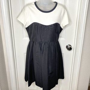 kate spade Black & White Mini Dress, size 12